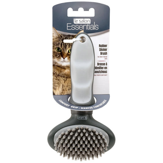 Le Salon Essentials Rubber Slicker Cat Brush