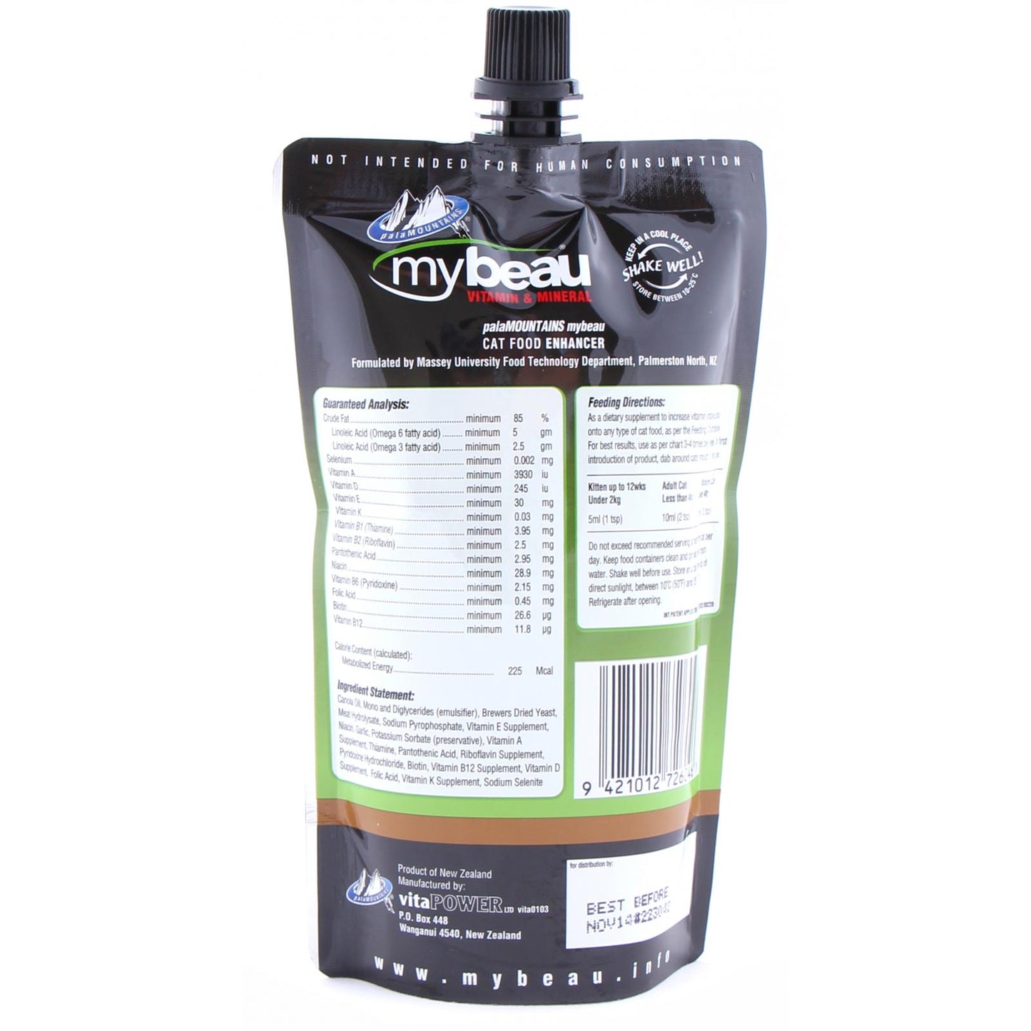 My Beau Vitamin Supplement for Cats