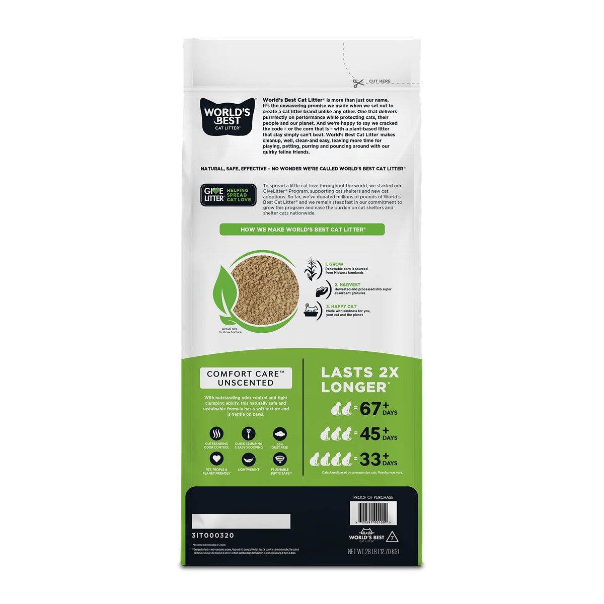 Worlds Best Clumping Cat Litter