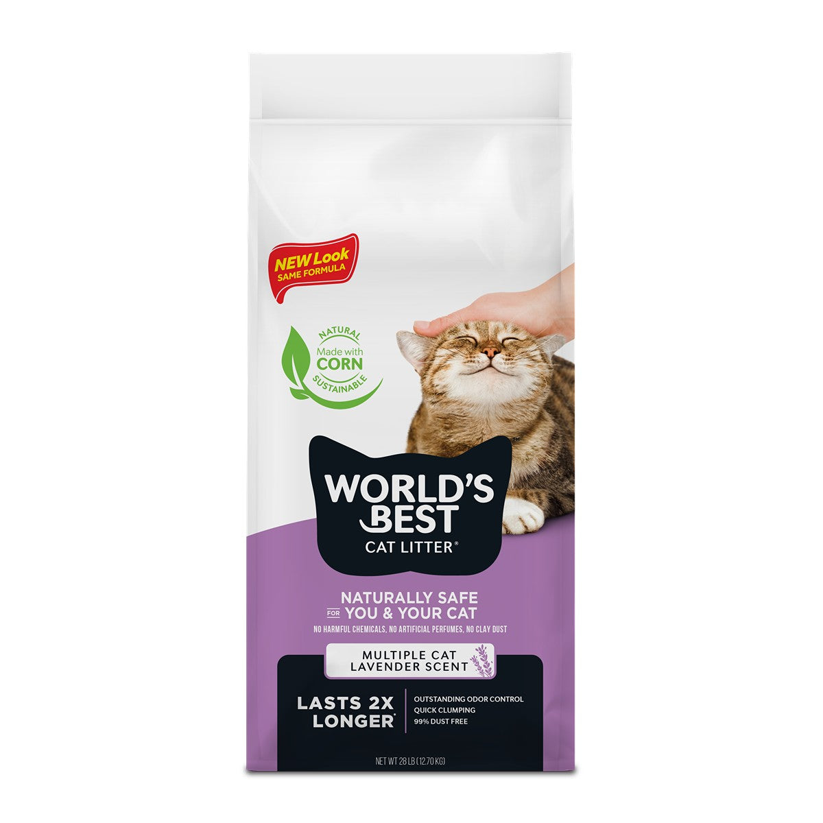 Worlds Best Lavender Cat Litter