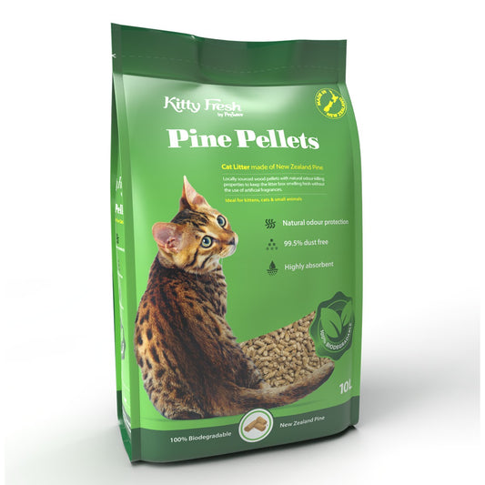 Kitty Fresh Pine Pellet Cat Litter
