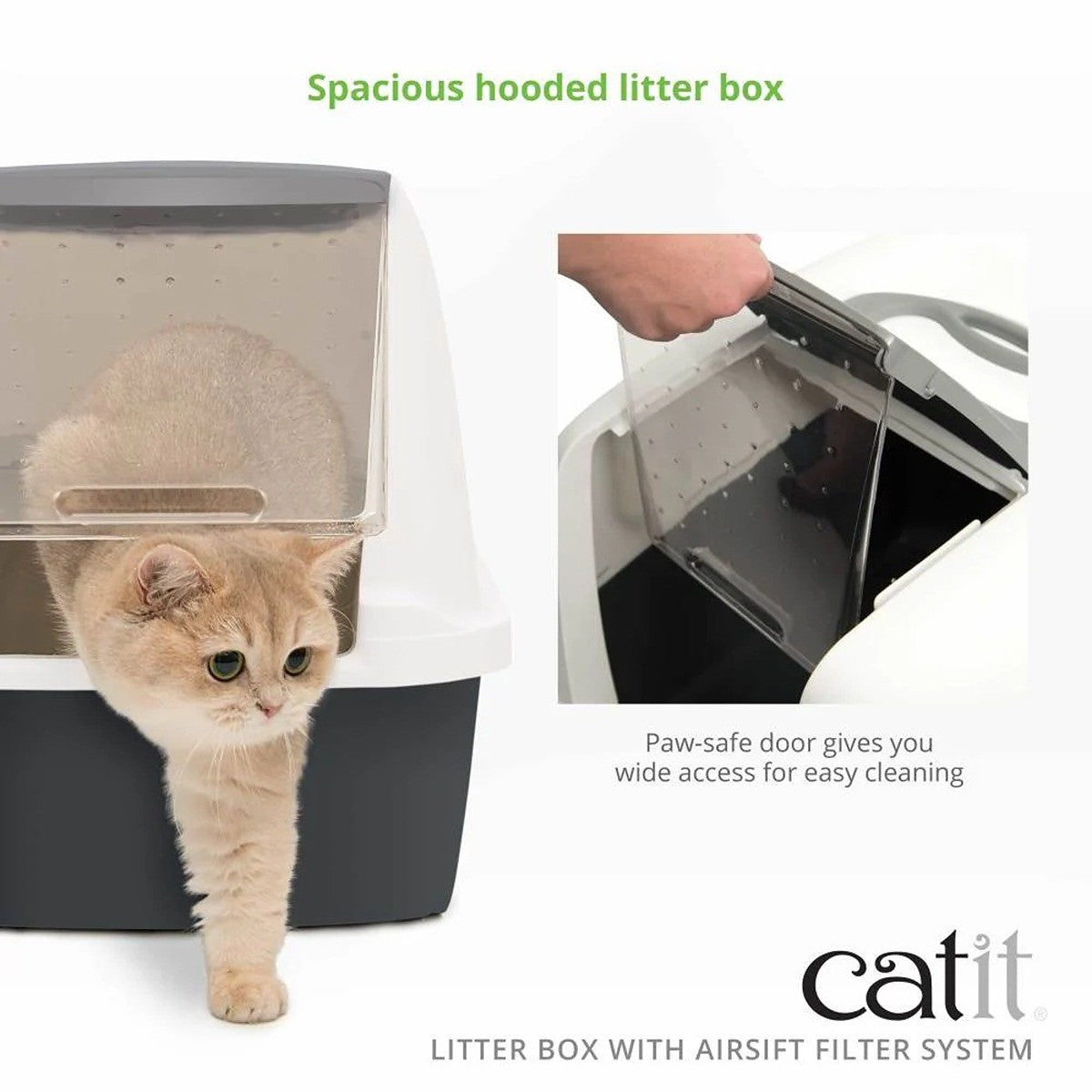 Catit Airsift Hooded Litter Tray