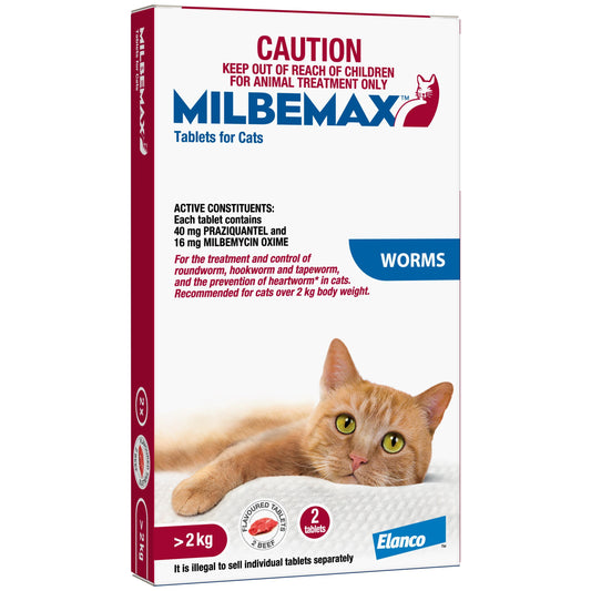 Milbemax Wormer for Cats