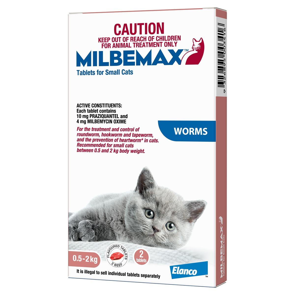 Milbemax Wormer for Cats
