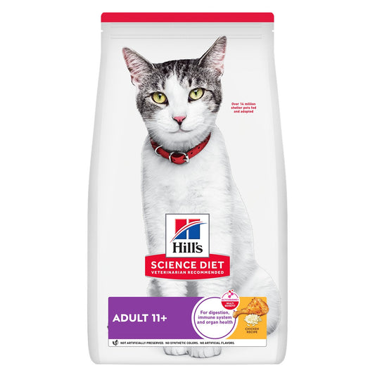 Hill's Science Diet Adult 11+ Dry Cat Food