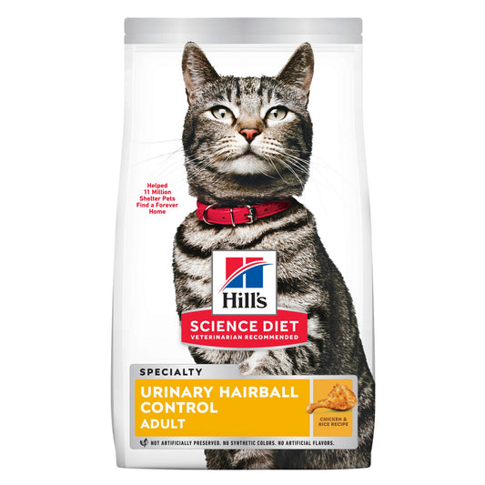 Hill's Science Diet Urinary Hairball Control Dry Cat Food