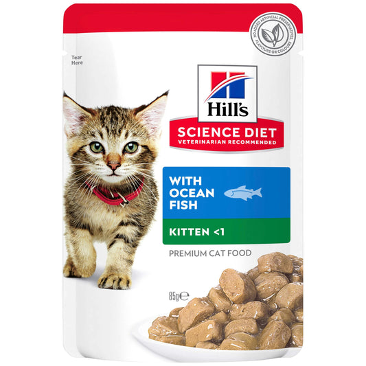 Hill's Science Diet Kitten Ocean Fish Wet Cat Food