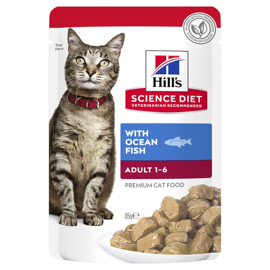Hill's Science Diet Adult Ocean Fish Wet Cat Food