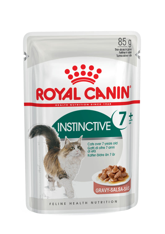 Royal Canin Instinctive 7 + in Gravy Wet Cat Food