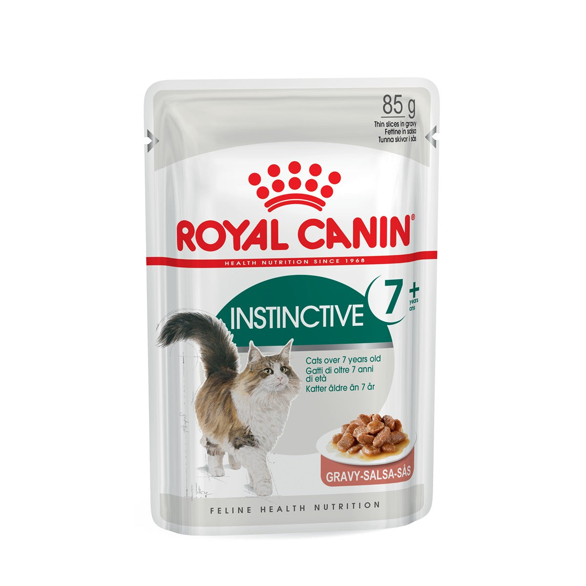 Royal Canin Instinctive 7 + in Gravy Wet Cat Food