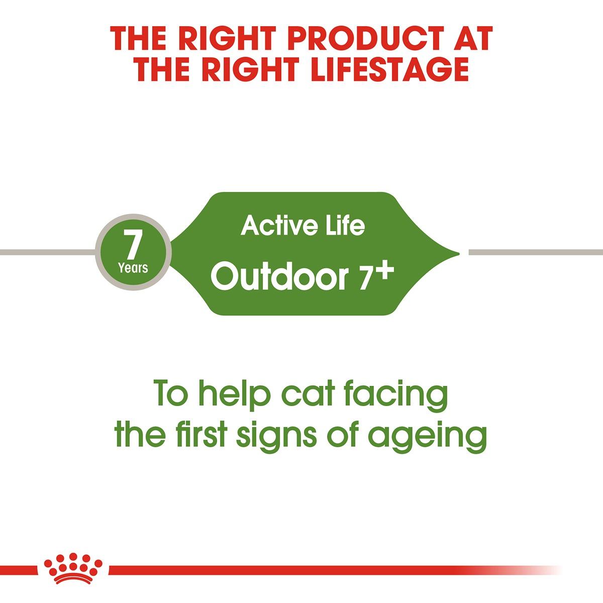 Royal Canin Outdoor 7+ Dry Cat Food