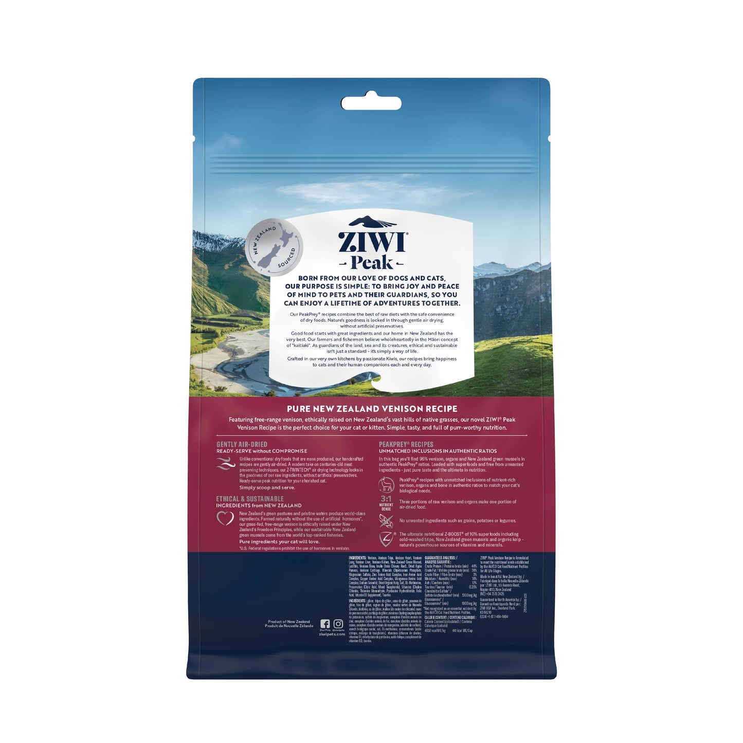 Ziwi Peak Venison Air-Dried Cat Food
