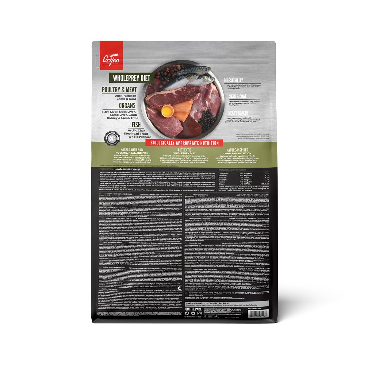 ORIJEN Tundra Dry Cat Food