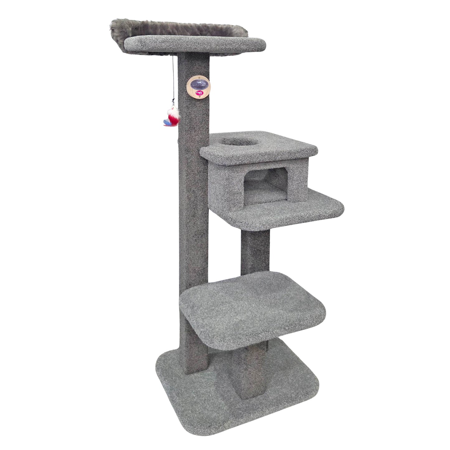 KatAttack Manhattan 3 Level Scratcher