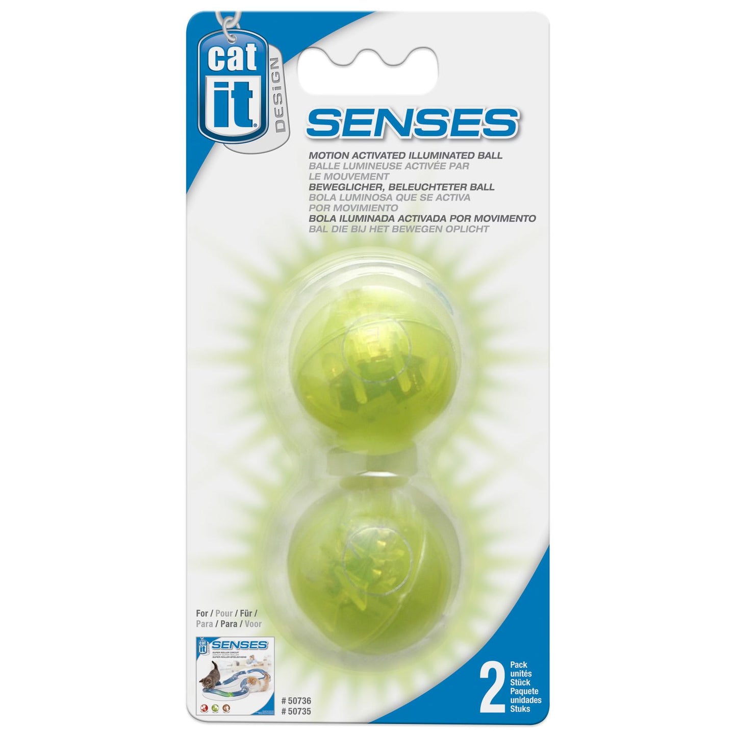 Catit Senses Motion Activated Balls Cat Toy