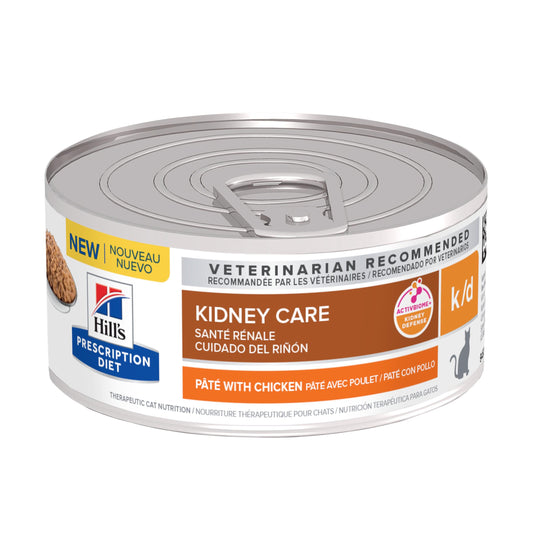 Hill's Prescription Diet k/d Kidney Care Chicken Paté Wet Cat Food