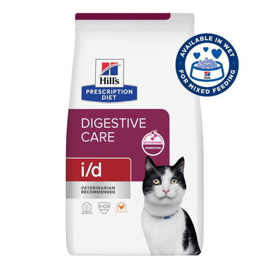 Hill's Prescription Diet i/d Digestive Care Chicken Dry Cat Food
