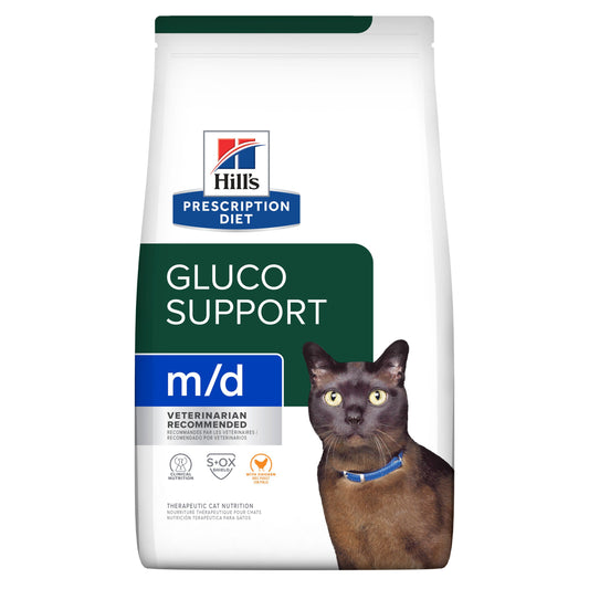 Hill's Prescription Diet m/d GlucoSupport Chicken Dry Cat Food