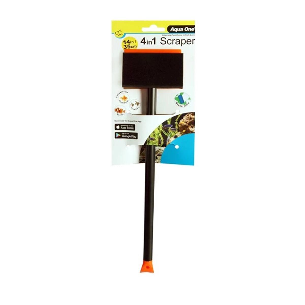 Aqua One 4 in 1 Scraper