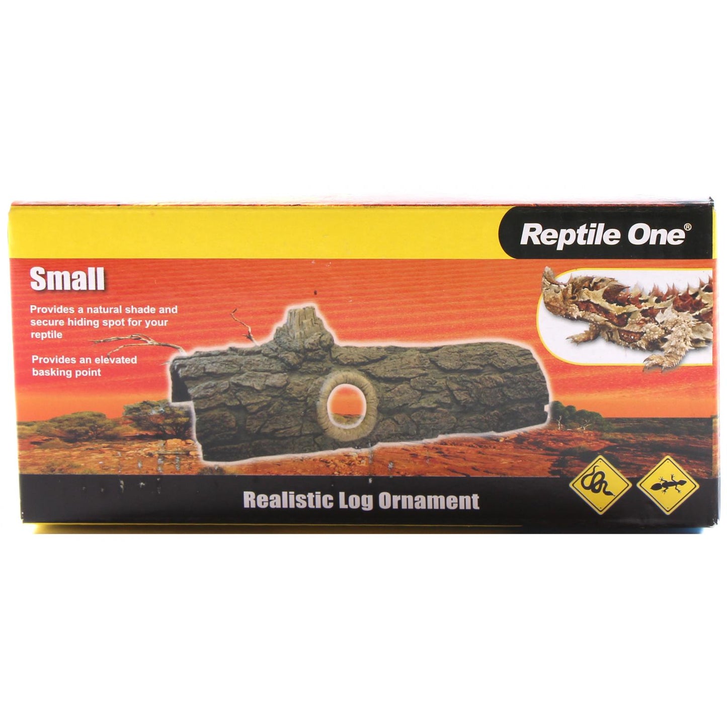 Aqua One Log with Holes Ornament