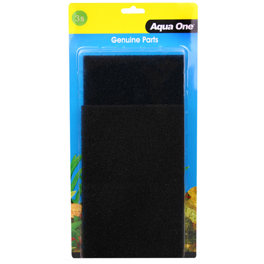 Aqua One Aquastyle Ar620 Black Sponge 3s