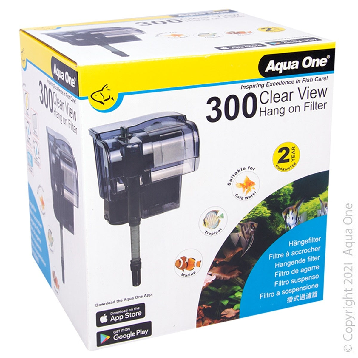 Aqua One Clear View Hang On Filter