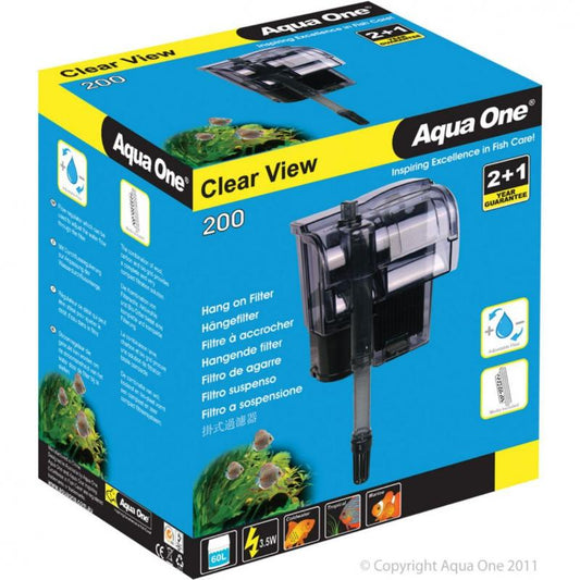 Aqua One Clear View Hang On Filter
