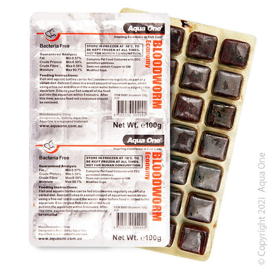 Aqua One Frozen Bloodworms