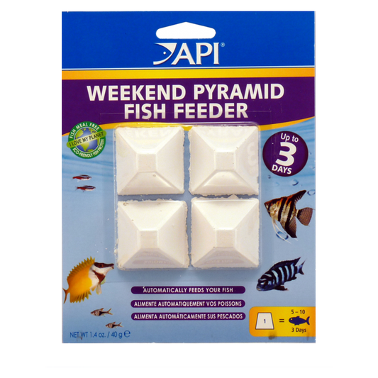 API Weekend Pyramid Fish Feeder