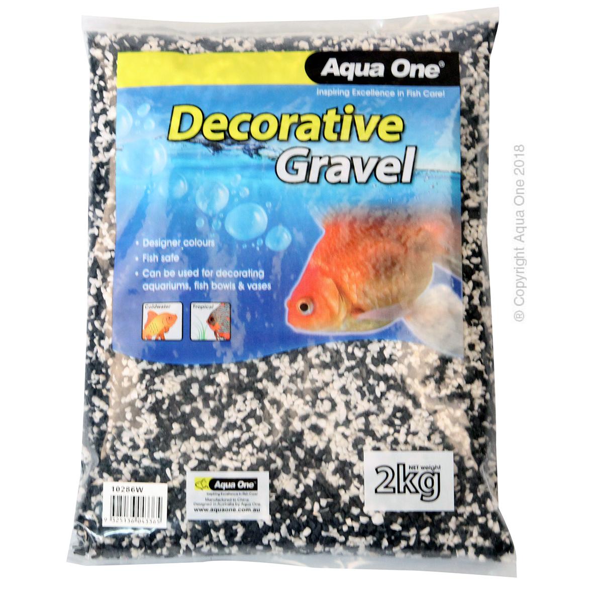 Aqua One Decorative Gravel - Mixed Colours