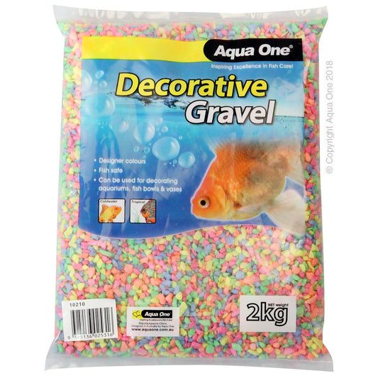 Aqua One Multicoloured Neon Gravel