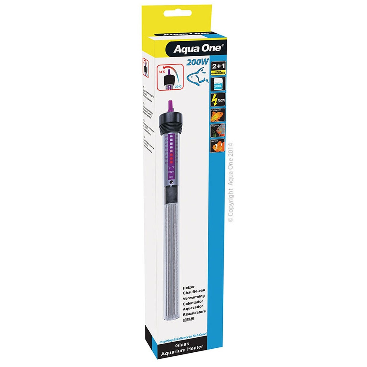 Aqua One Glass Heater
