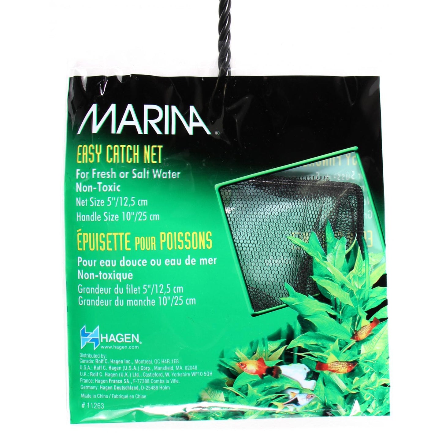 Marina Fish Net Black