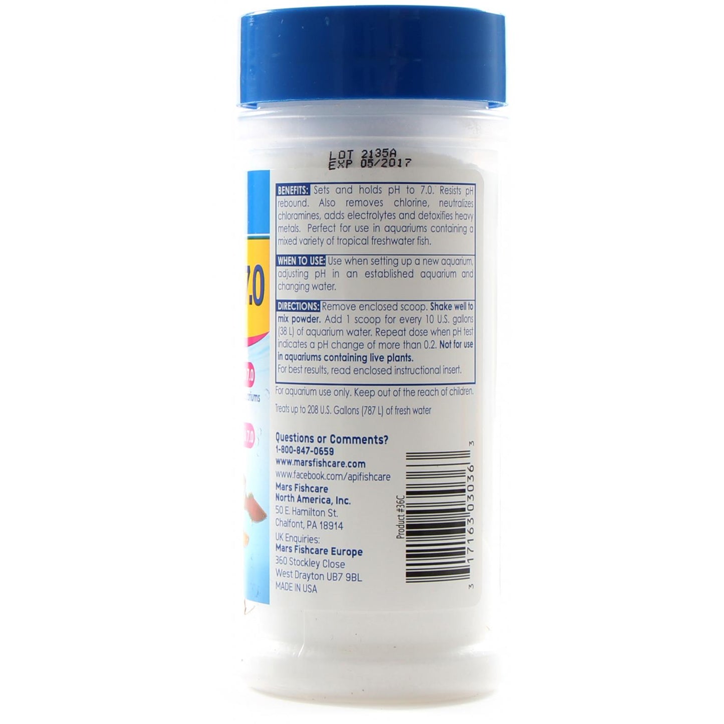 API Proper pH 7.0