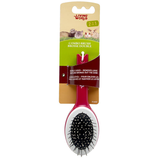 Living World Small Animal Combo Brush