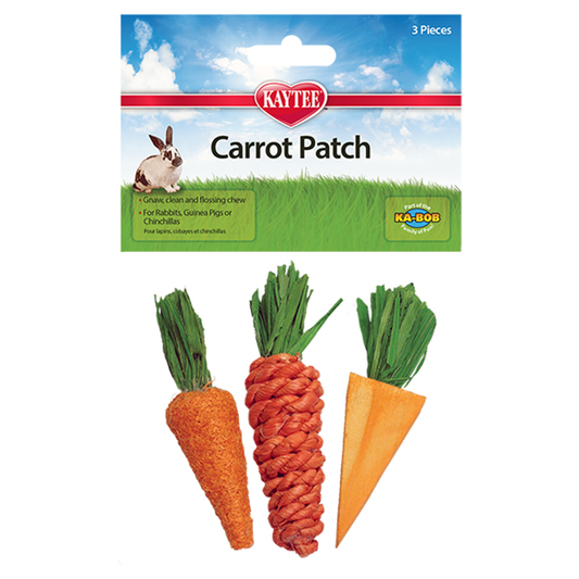 Kaytee Carrot Patch Chew Toys