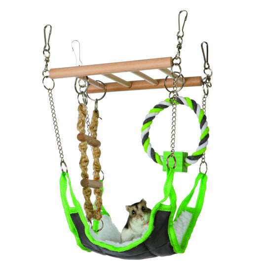 Trixie Suspension Bridge with Hammock