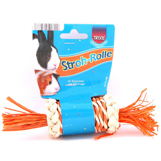 Trixie Small Animal Straw Rolll Toy