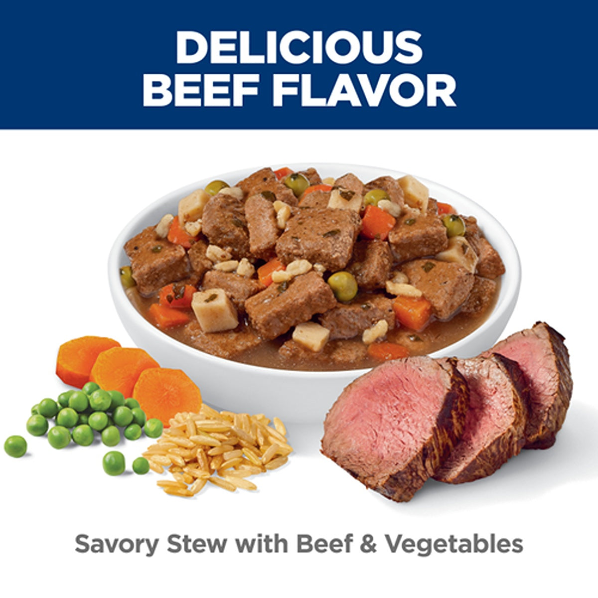 Hill's Science Diet Adult Savoury Stew Beef & Vegetables Wet Dog Food