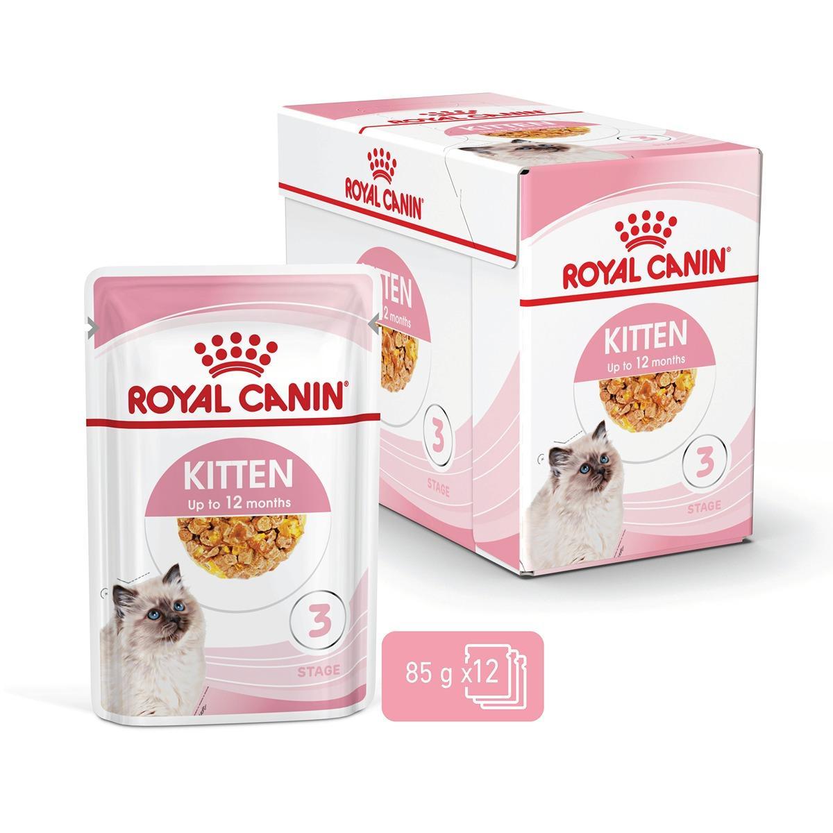 Royal Canin Kitten Instinctive Jelly Wet Food