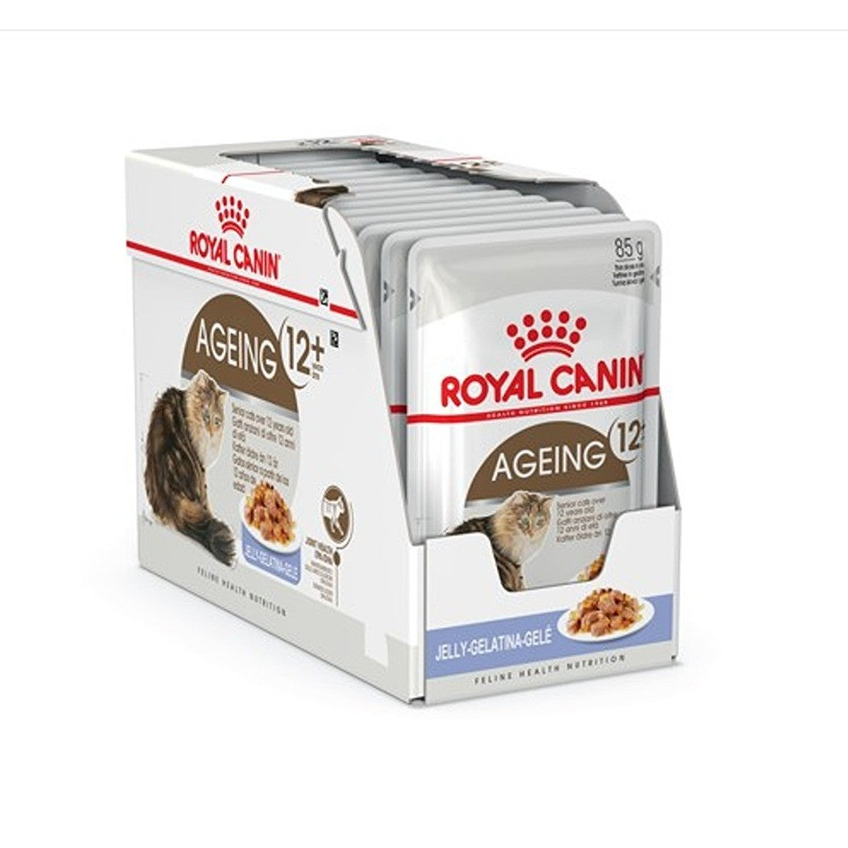 Royal Canin Ageing +12 in Jelly Wet Cat Food