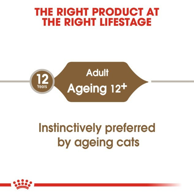 Royal Canin Ageing +12 in Jelly Wet Cat Food
