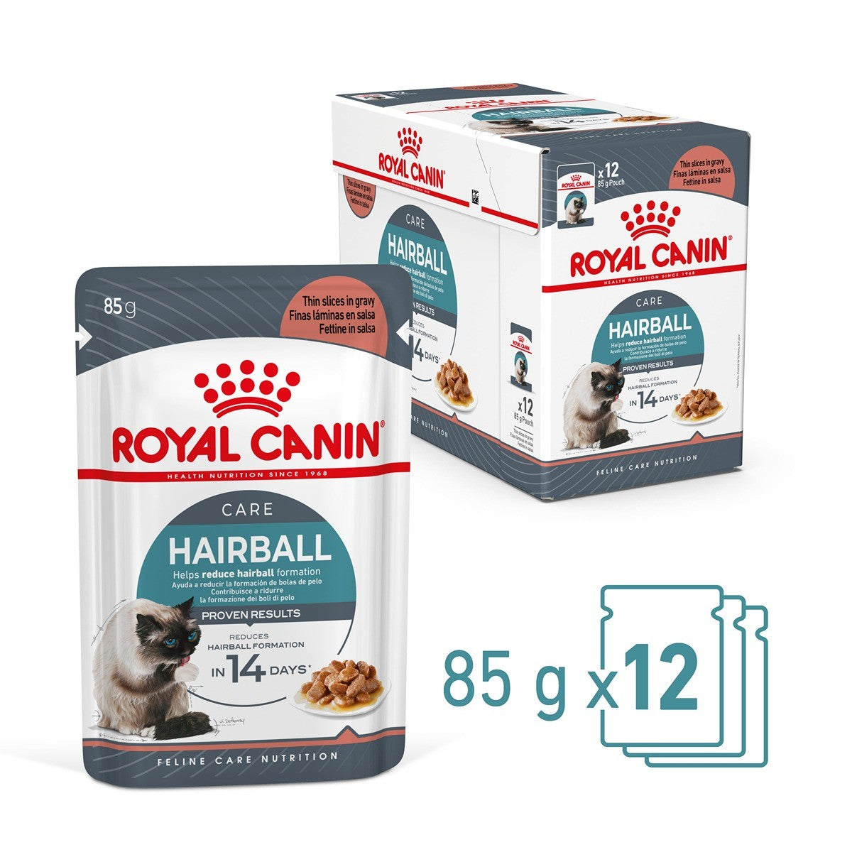 Royal Canin Hairball Care in Gravy Wet Cat Food
