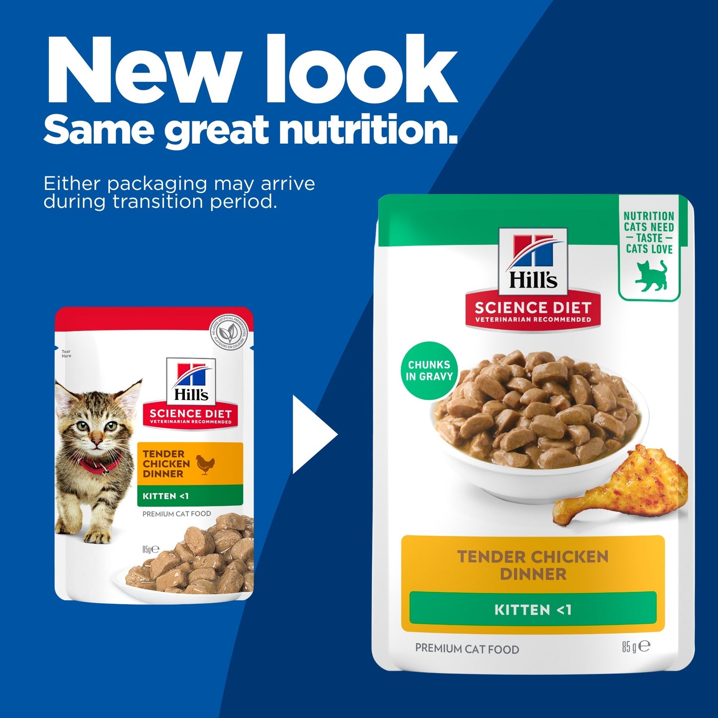 Hill's Science Diet Kitten Chicken Wet Cat Food