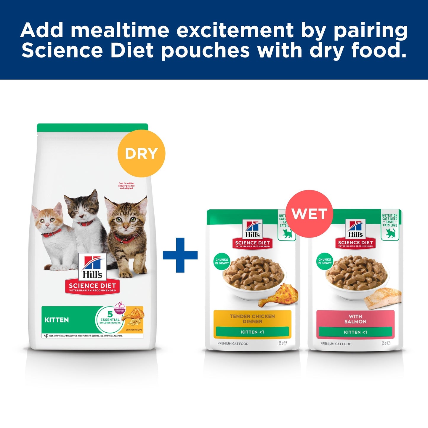 Hill's Science Diet Kitten Chicken Wet Cat Food