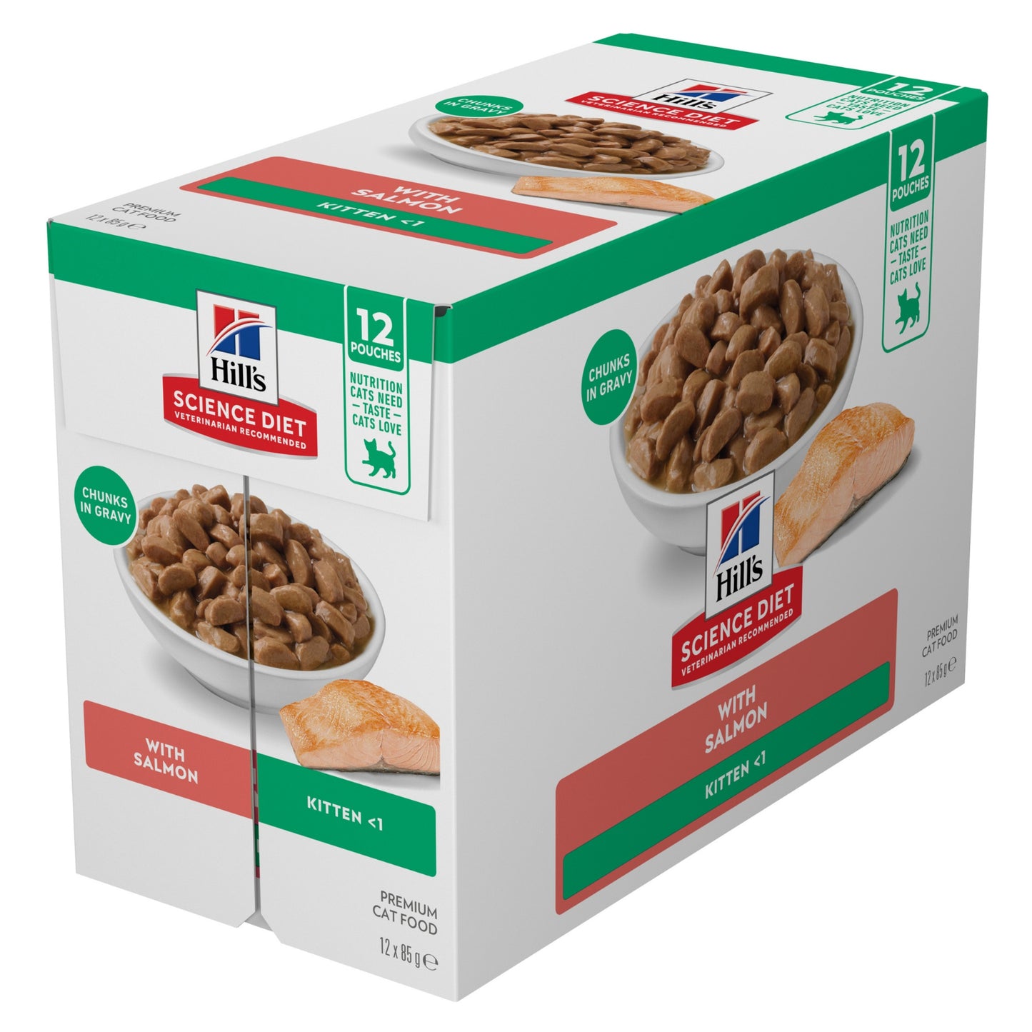 Hill's Science Diet Kitten Salmon Wet Cat Food