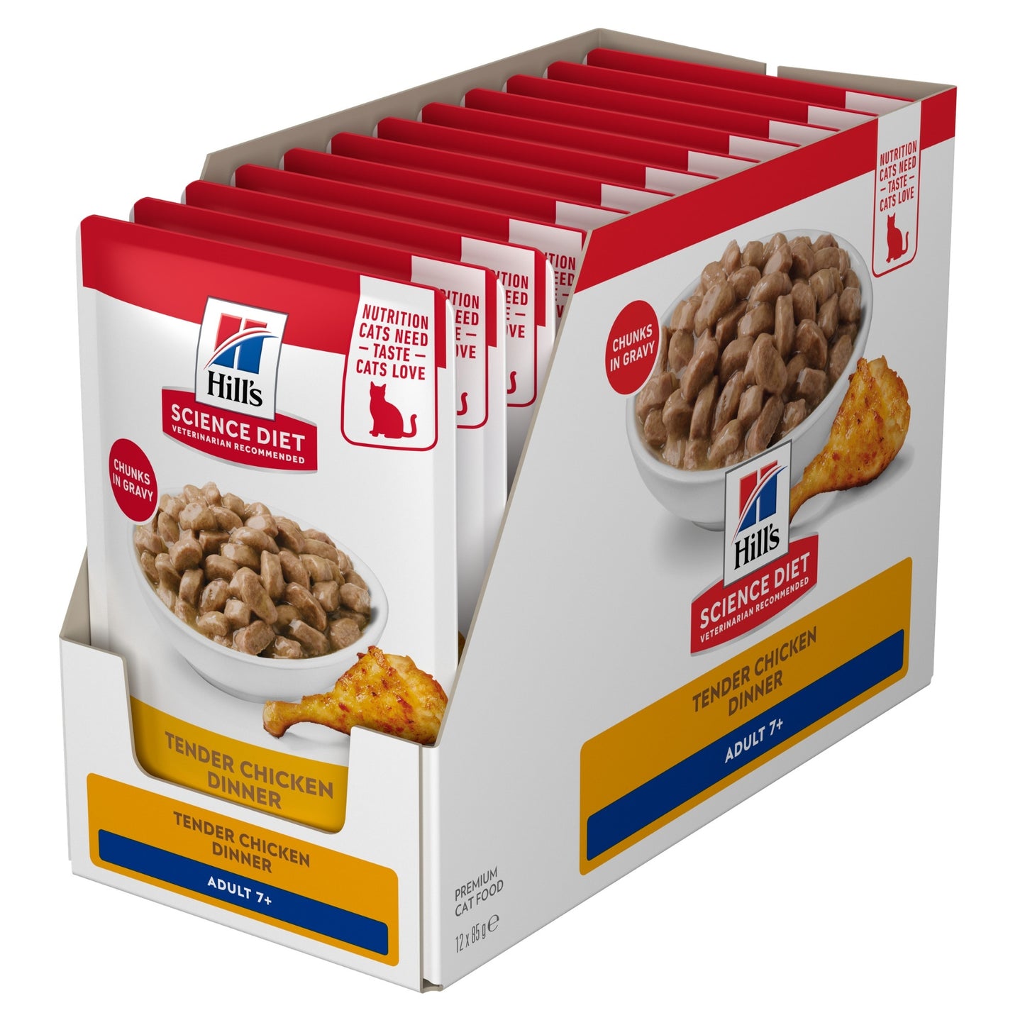 Hill's Science Diet Mature Adult 7+ Chicken Wet Cat Food