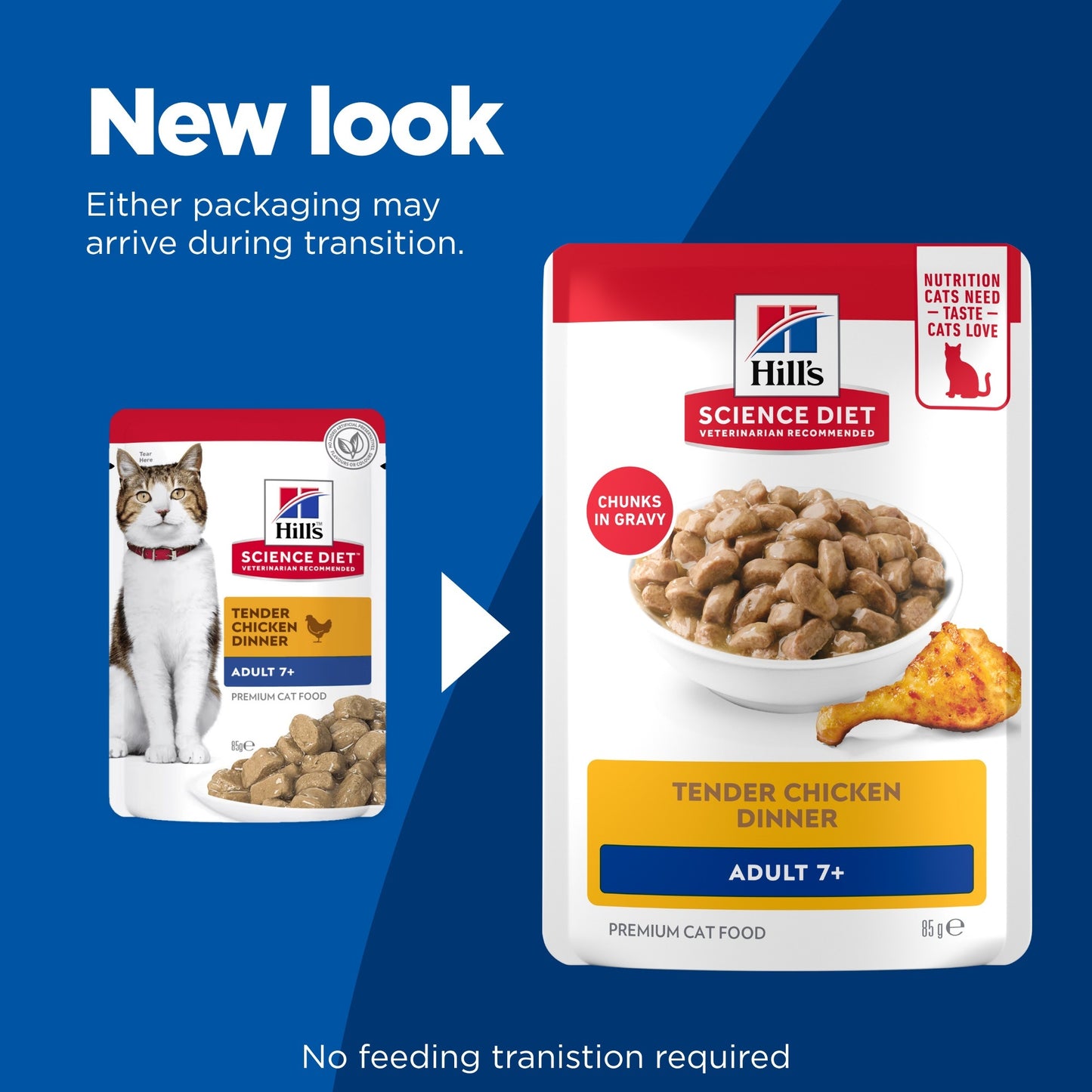 Hill's Science Diet Mature Adult 7+ Chicken Wet Cat Food