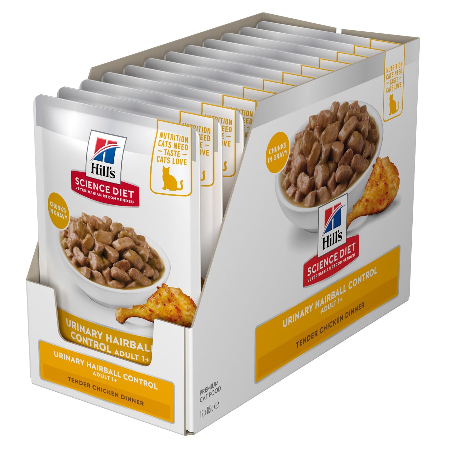 Hill's Science Diet Adult Urinary & Hairball Control Wet Cat Food
