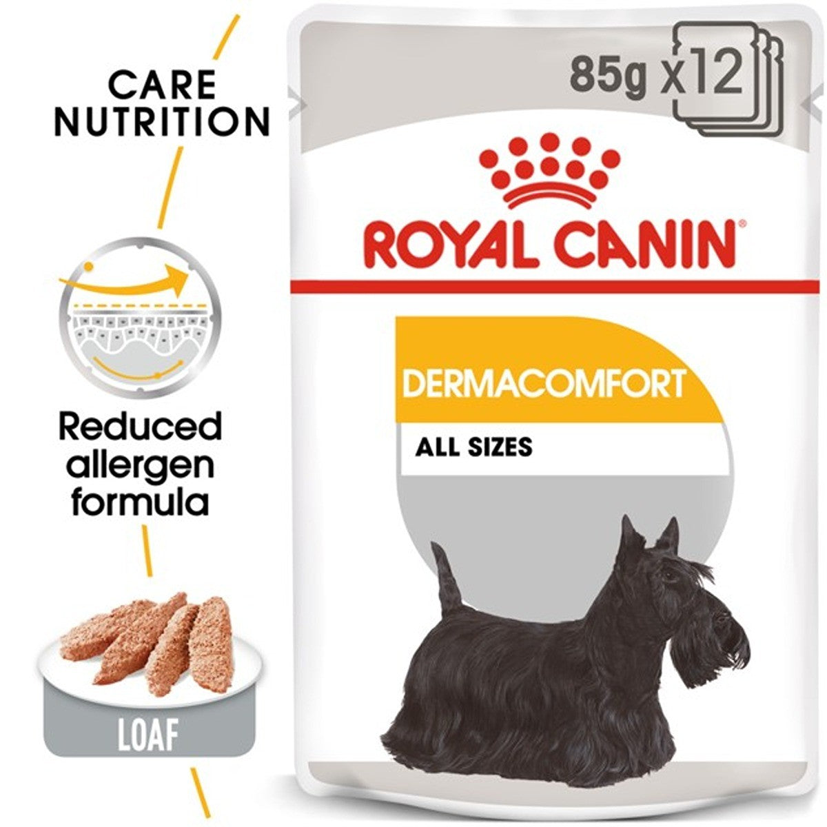Royal Canin Dermacomfort Loaf Wet Dog Food